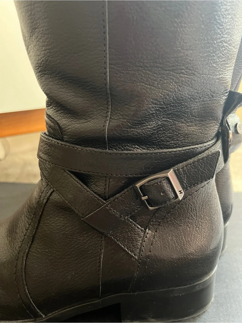 Naturalizer RENA 2 Real leather Extra WIDE CALF RIDING BOOT 9WW